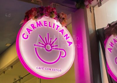 Banderola Circular Luminosa